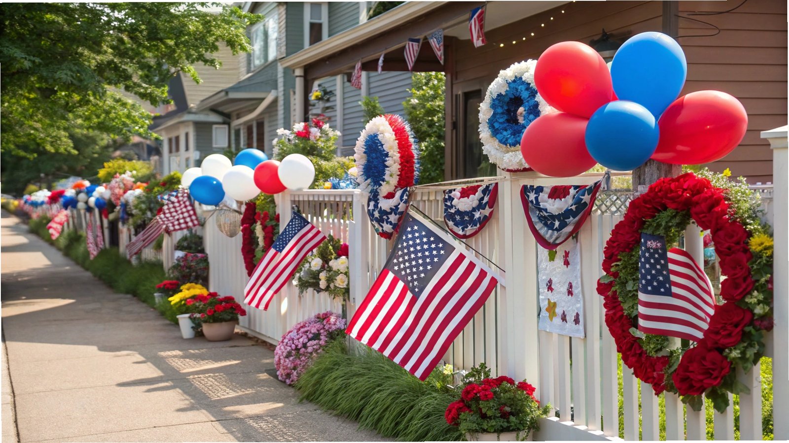 Memorable Outdoor Memorial Day Decoration Ideas
