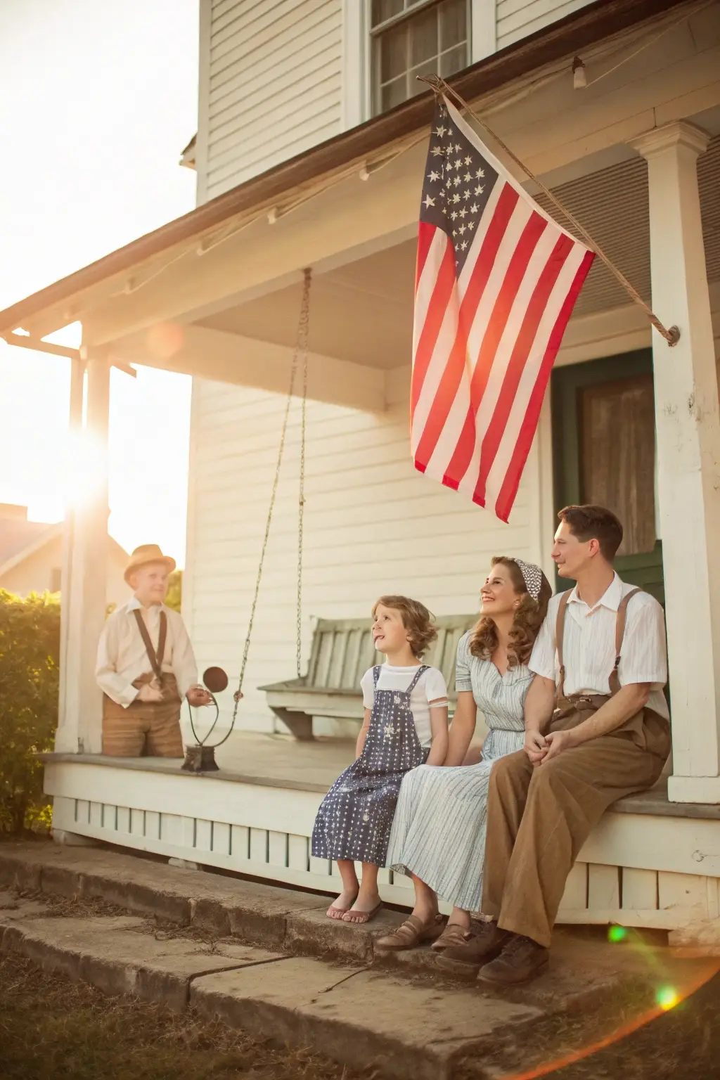 Nostalgic Echoes: A Vintage Memorial Day