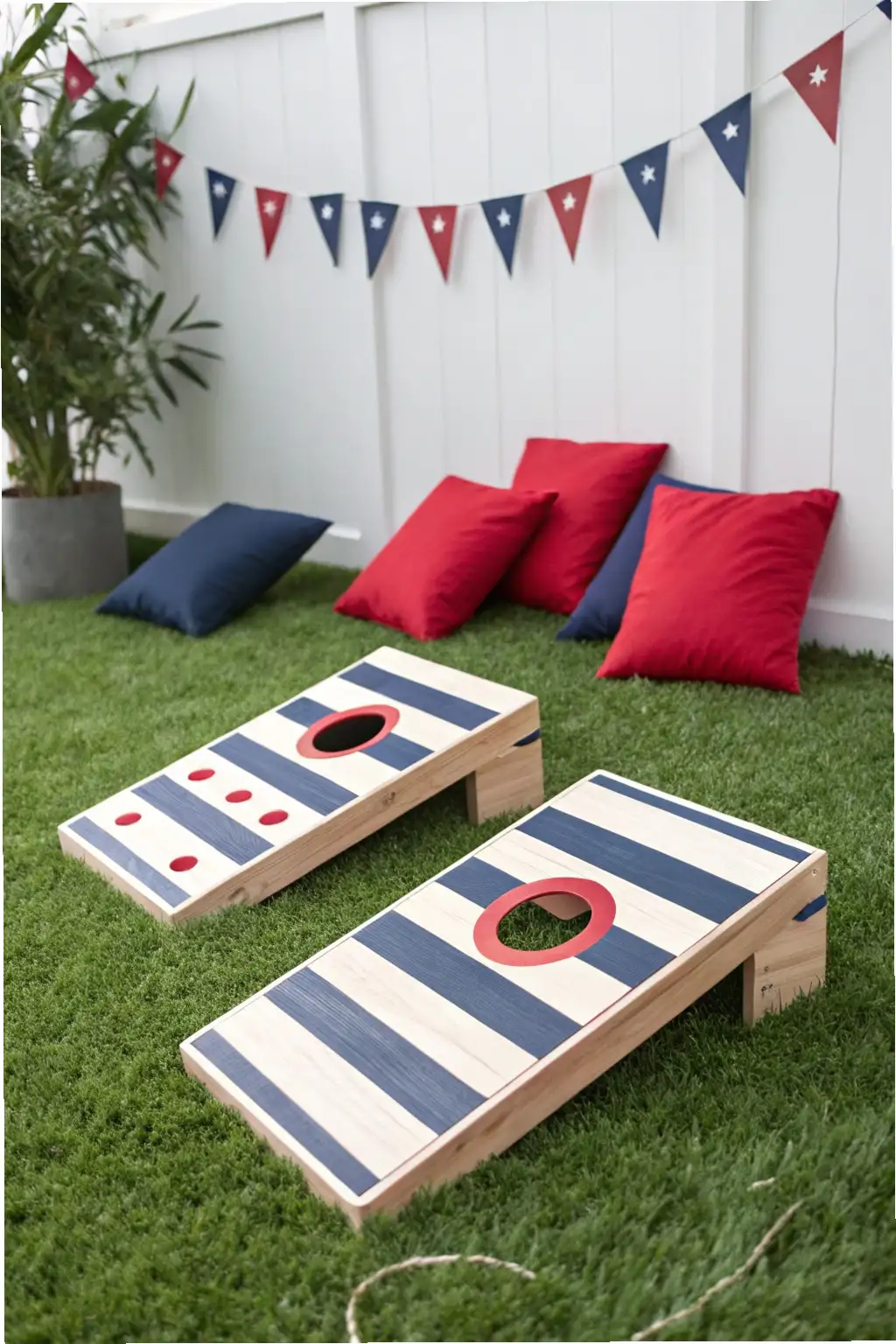 Patriotic Cornhole Boards