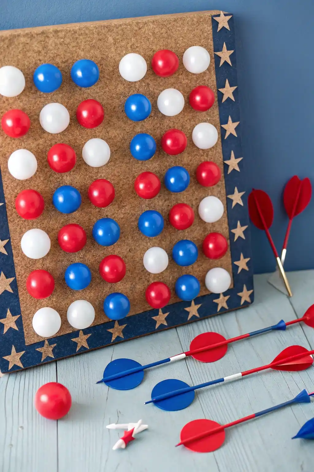 Patriotic Dartboard Game