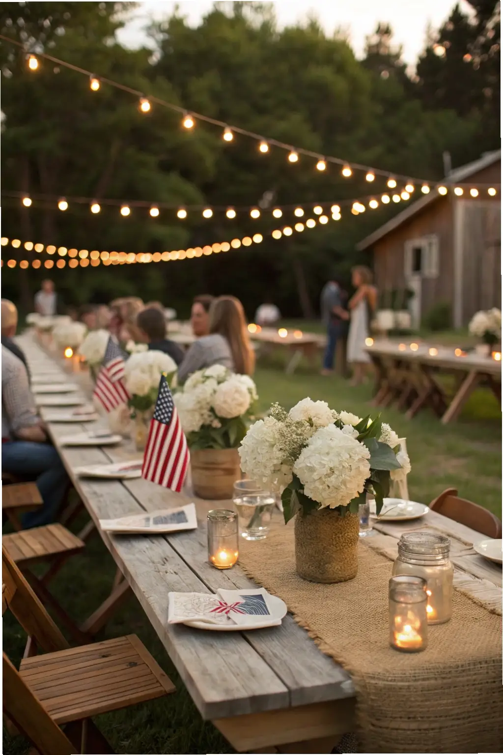 Rustic Chic Memorial Day Celebration