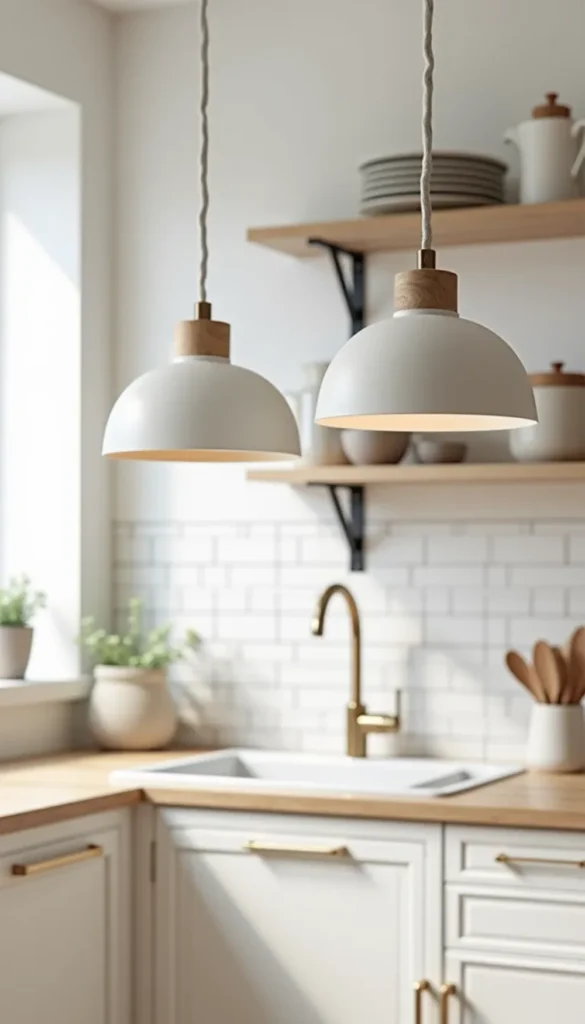 Scandinavian-Inspired Cone Pendant Lights