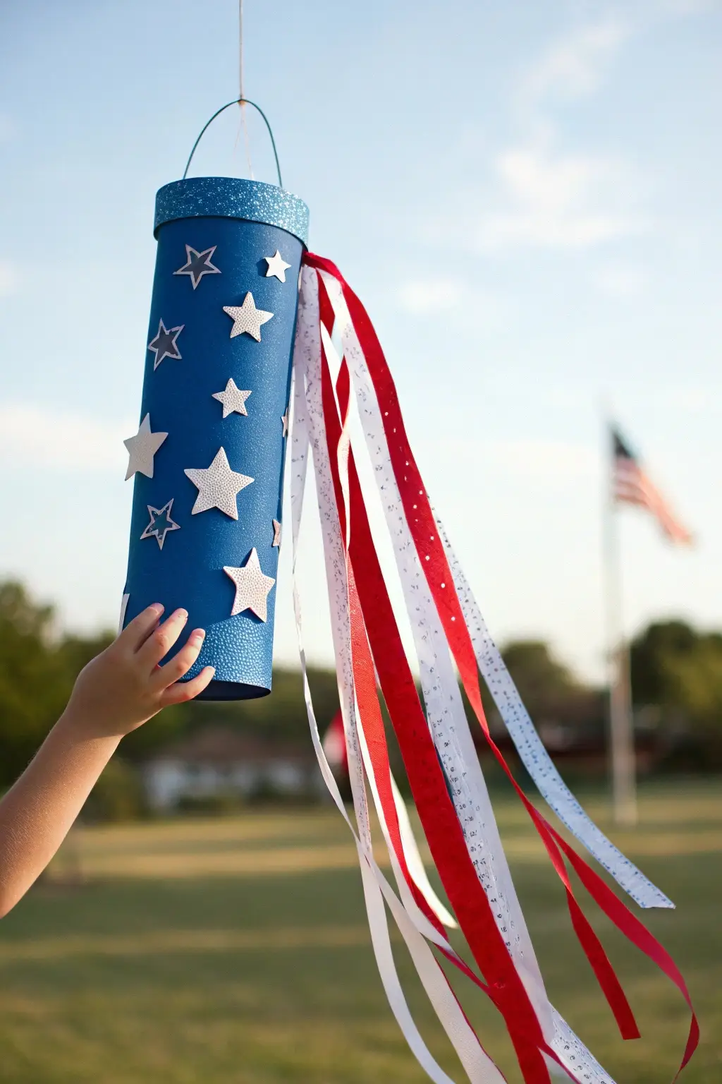 Star-Spangled Windsock