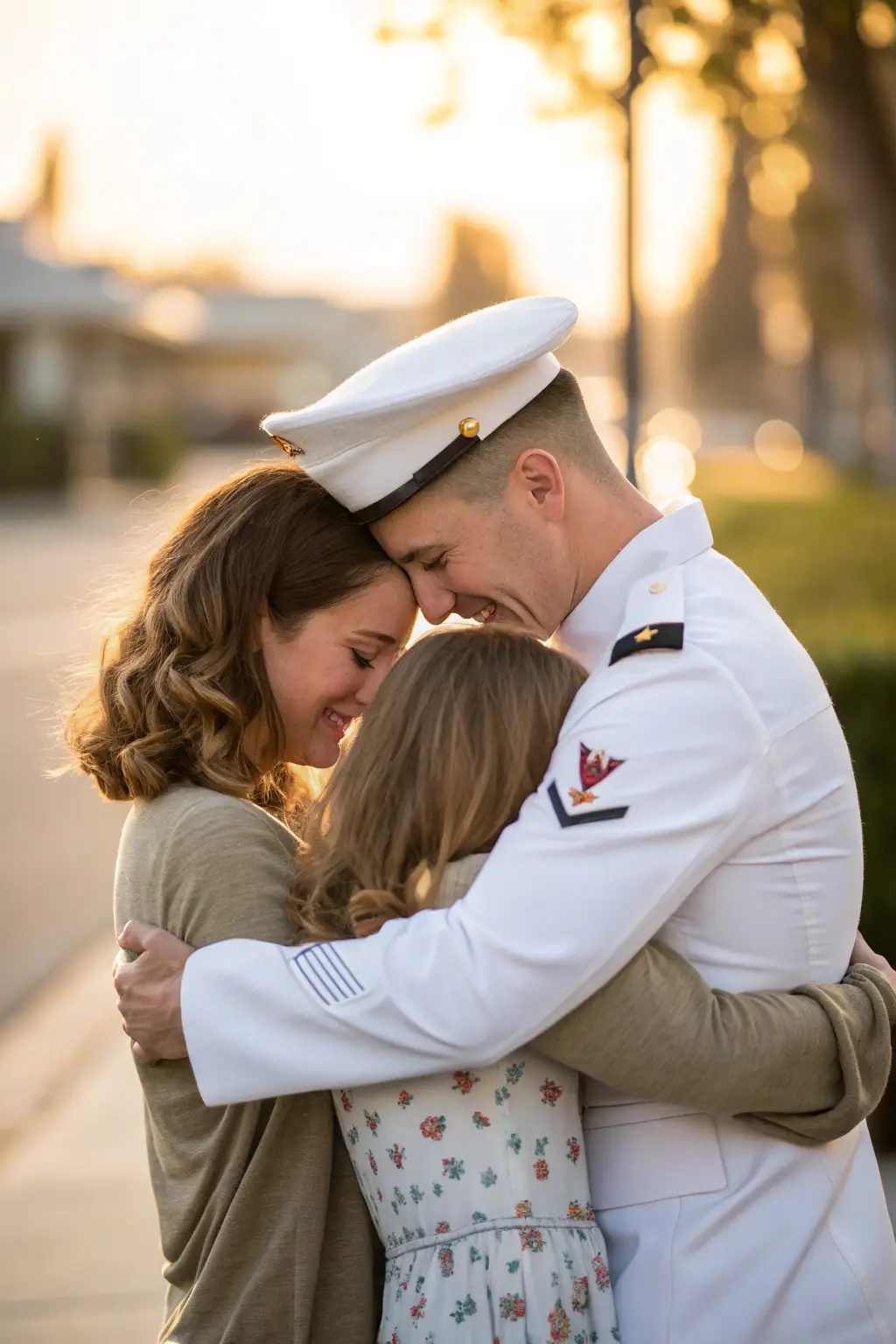The Embrace of Service: Family Bonds