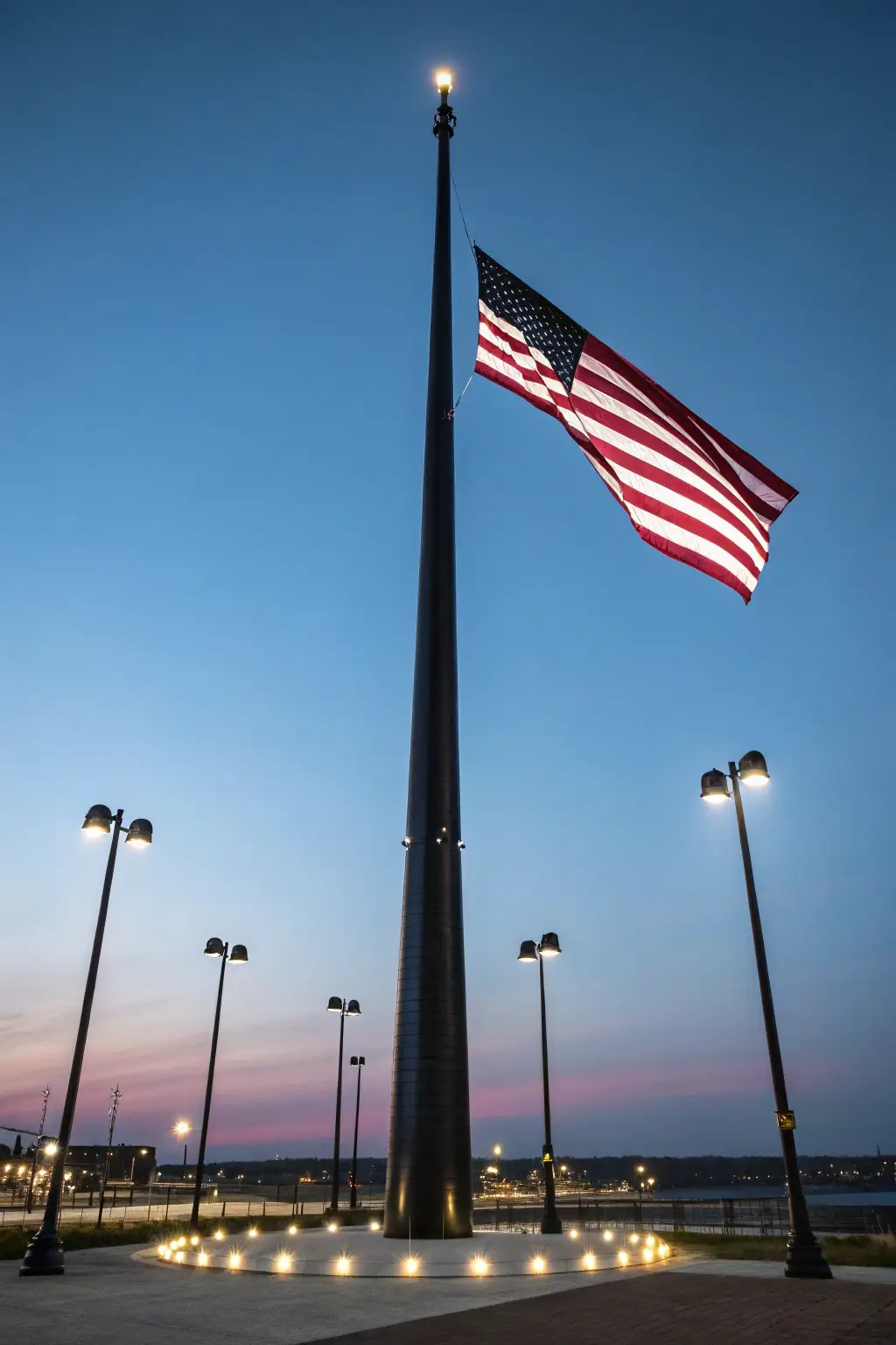 The Towering Flagpole