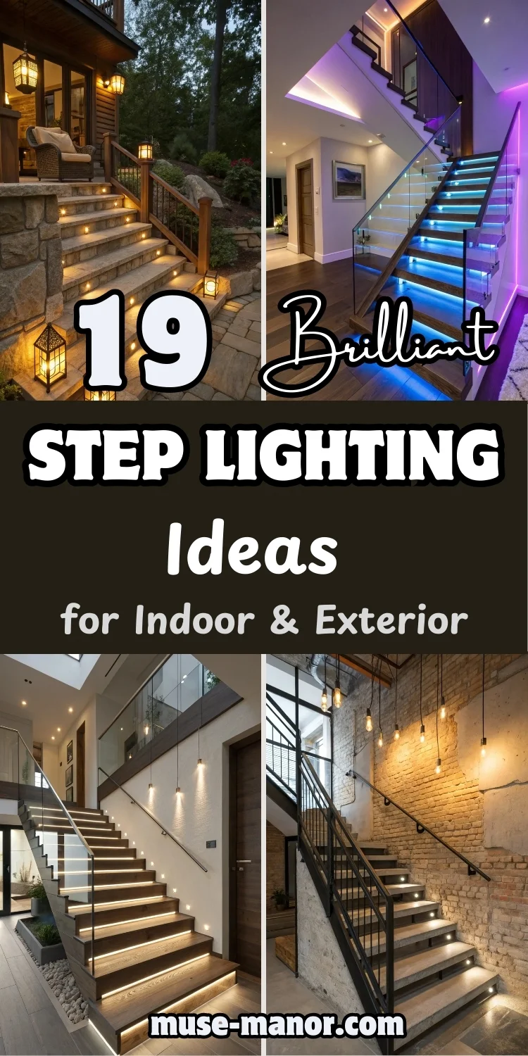 19 Brilliant Step Lighting Ideas for Indoor & Exterior