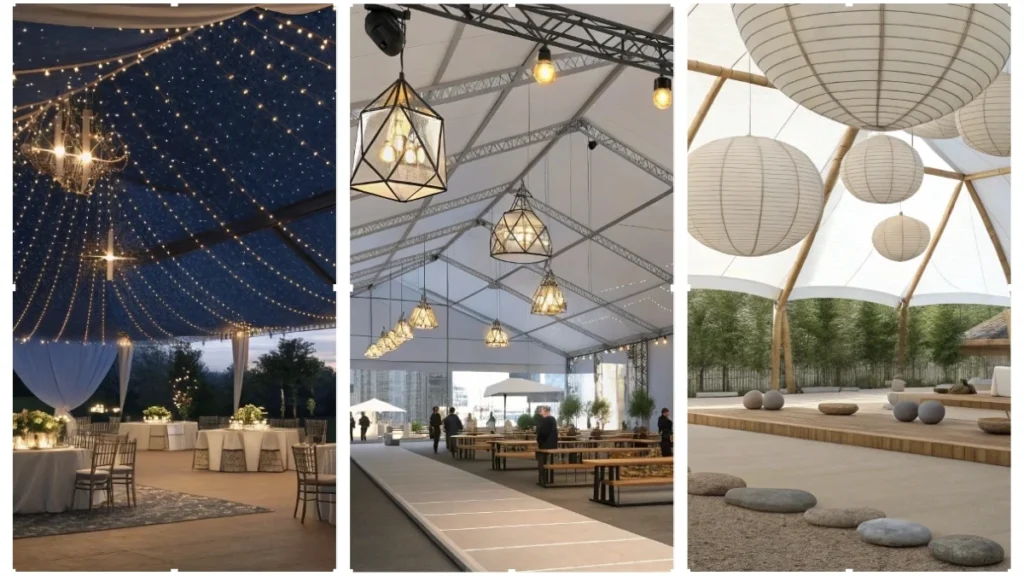 19 Creative Tent Lighting Ideas