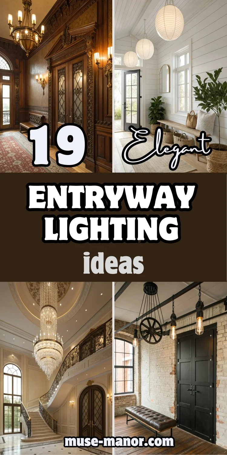 19 Elegant Entryway Lighting Ideas