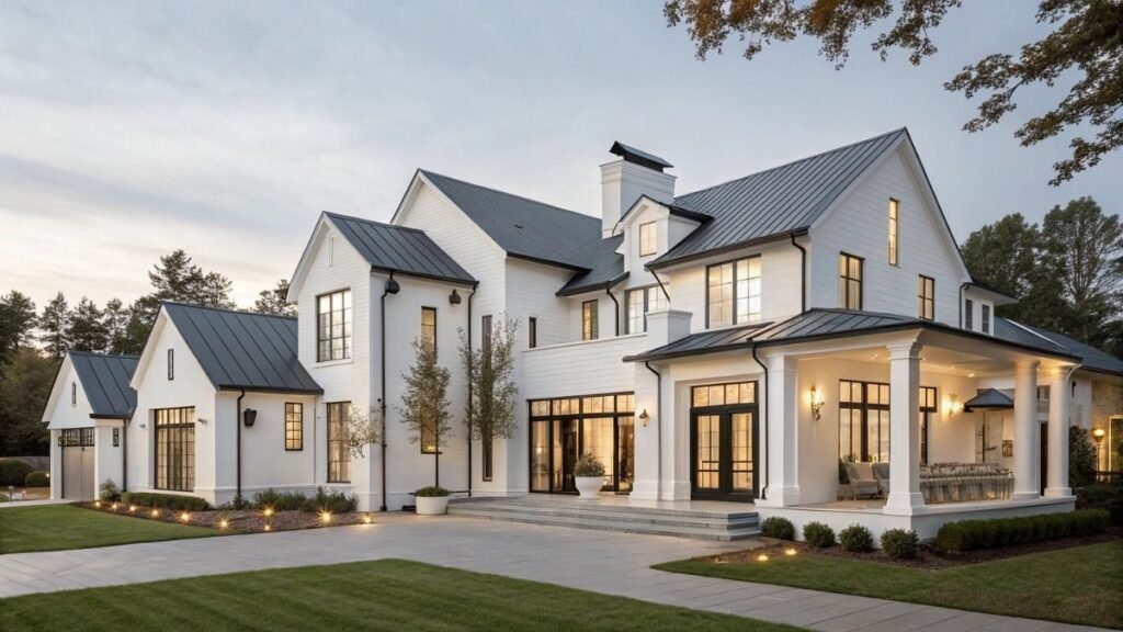 Bold Farmhouse Exterior Designs Ideas That Break Away from Cookie-Cutter Looks
