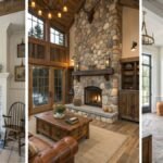 Cozy Retreat Vibes: Stunning Farmhouse Fireplace Ideas to Warm Your Heart and Home Cozy Retreat Vibes: Stunning Farmhouse Fireplace Ideas to Warm Your Heart and Home