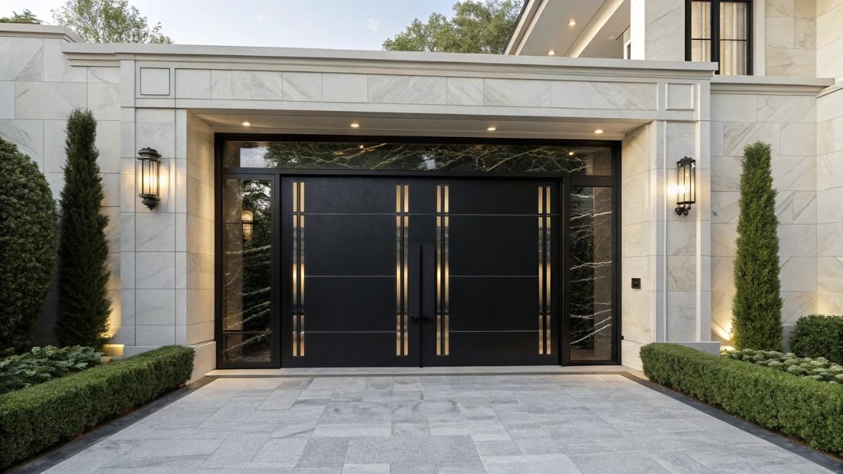 21 Sleek Black Garage Doors Ideas for a Modern Look