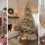 Weathered-Luxe Farmhouse Christmas Trees Ideas to Bring Authentic Country Charm Home This Season