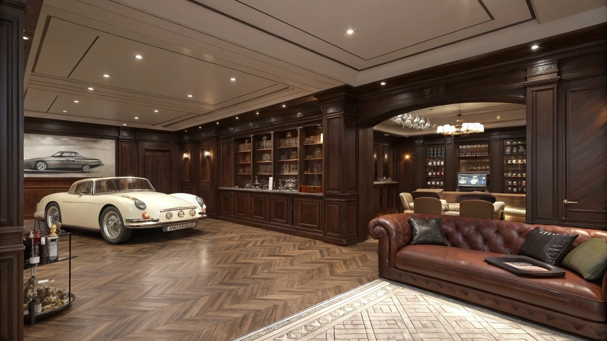 Classic Gentleman's Club Garage