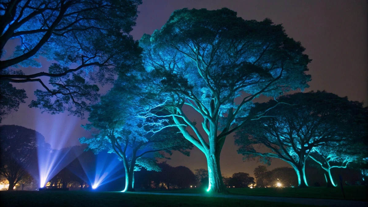 Dramatic Tree Canopy Theater