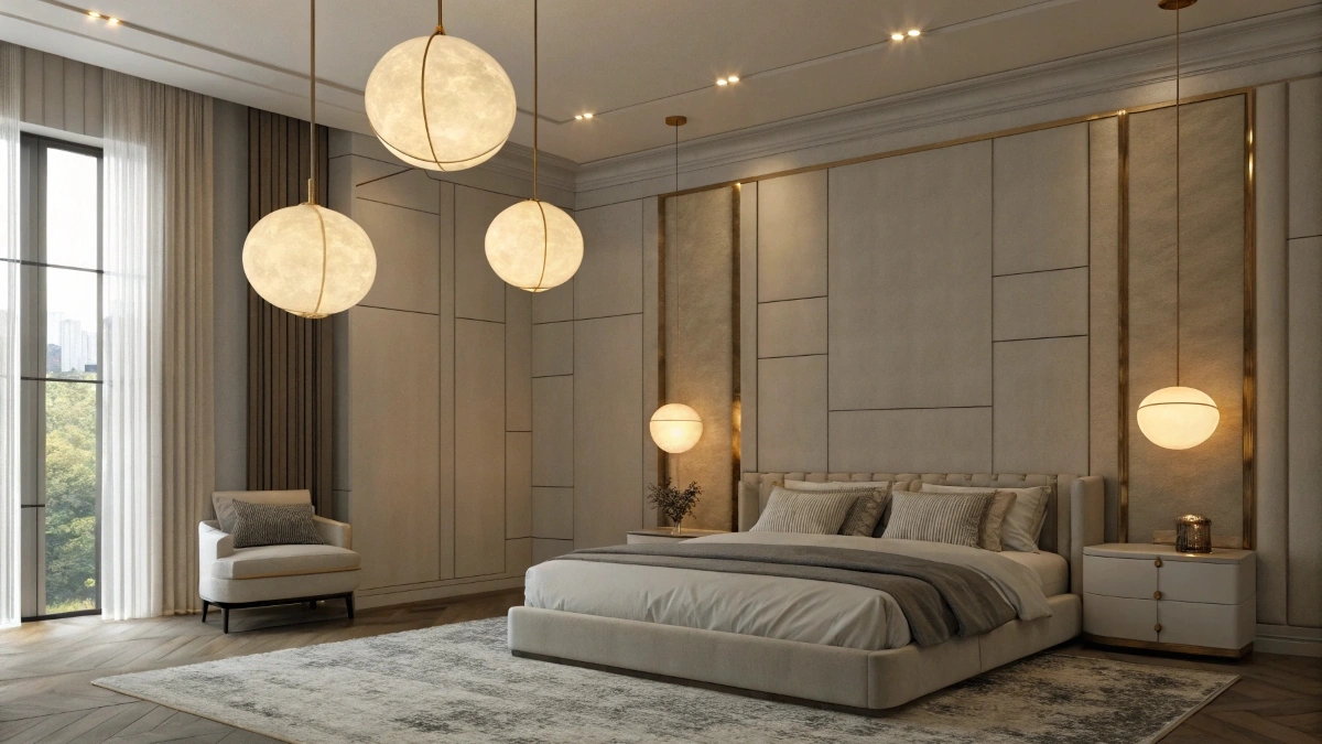 Floating Orb Pendant Lights for a Magical Atmosphere