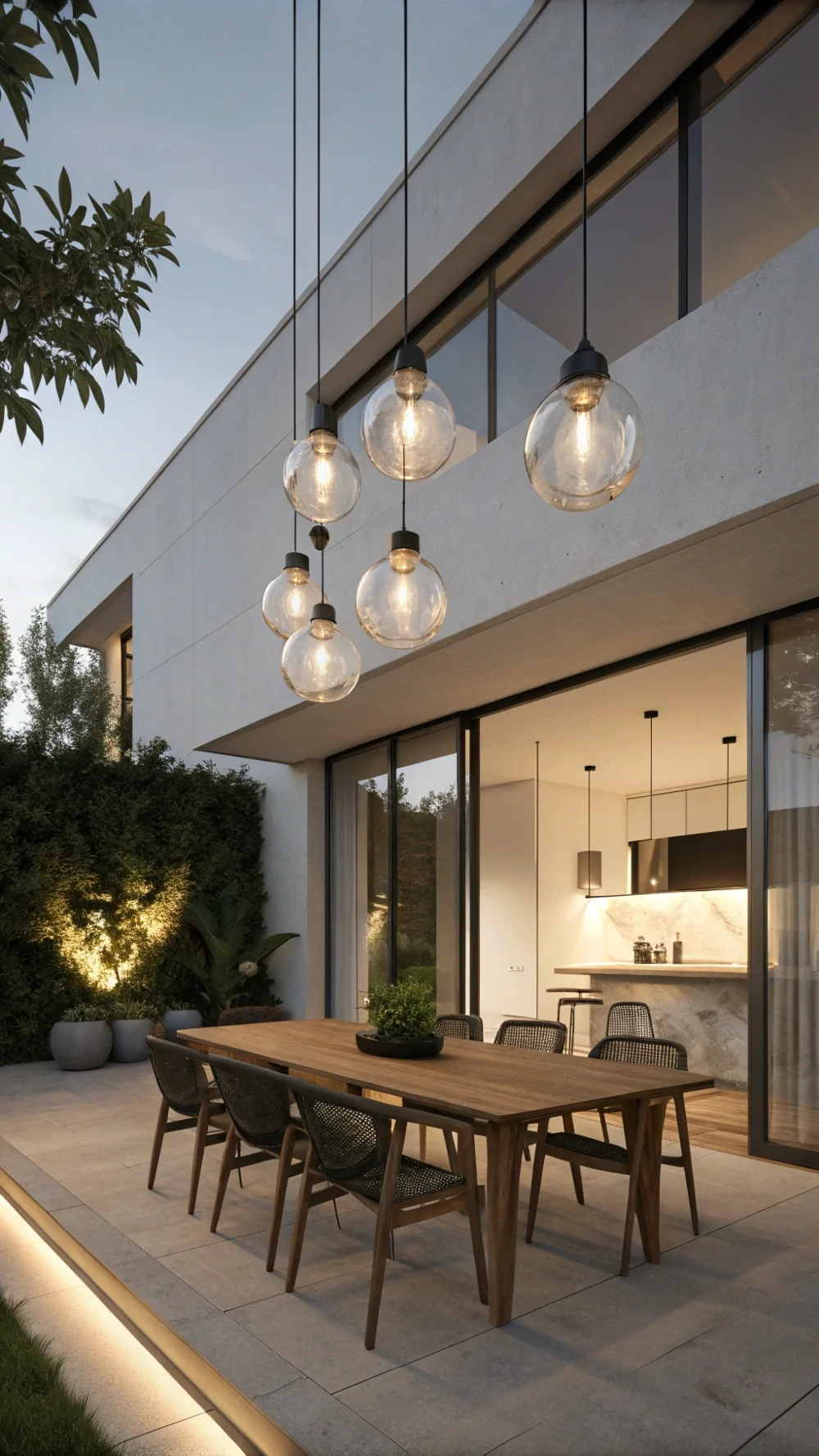 Hanging Pendant Globe Lights