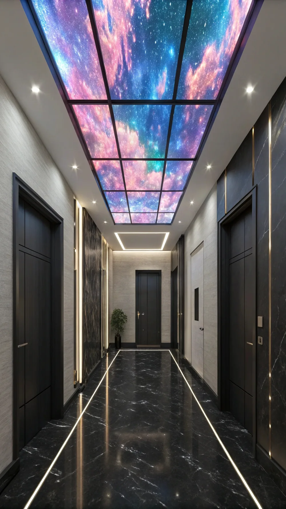 High-Tech Smart LED Ceiling Panels