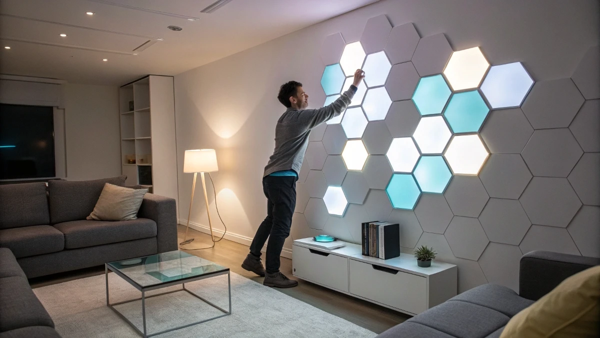 Interactive Light Wall Features