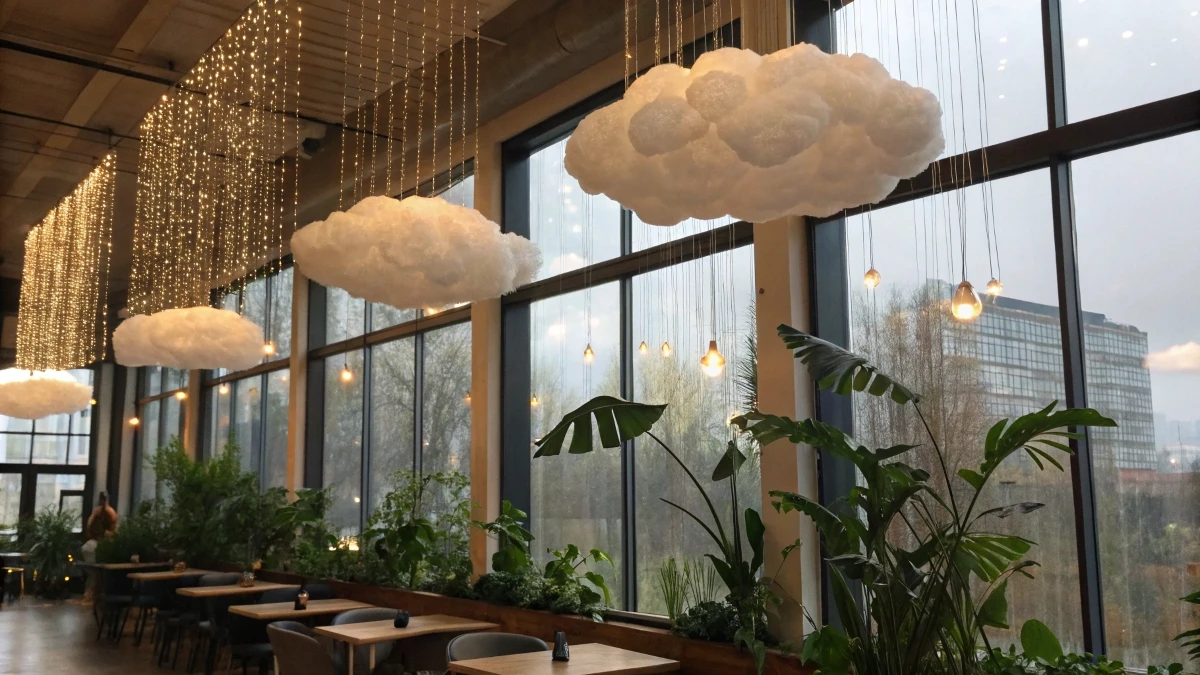 Rain Cloud Shower Lights
