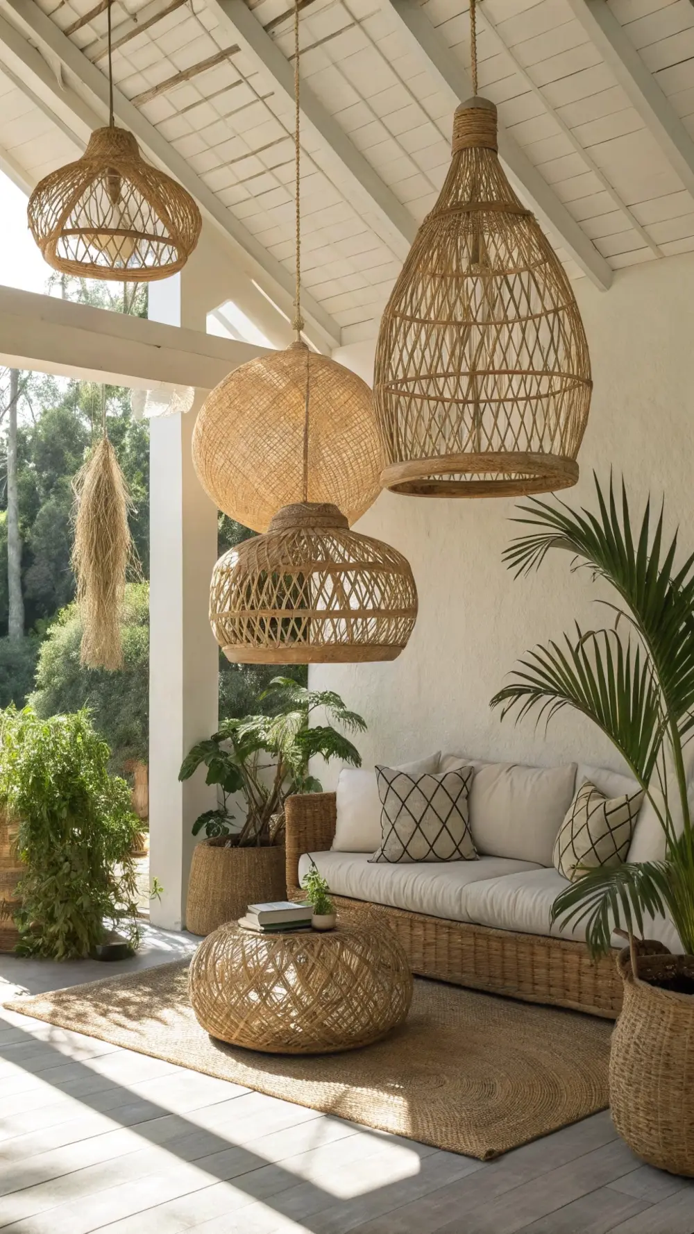 Rattan and Bamboo Tropical Canopy
