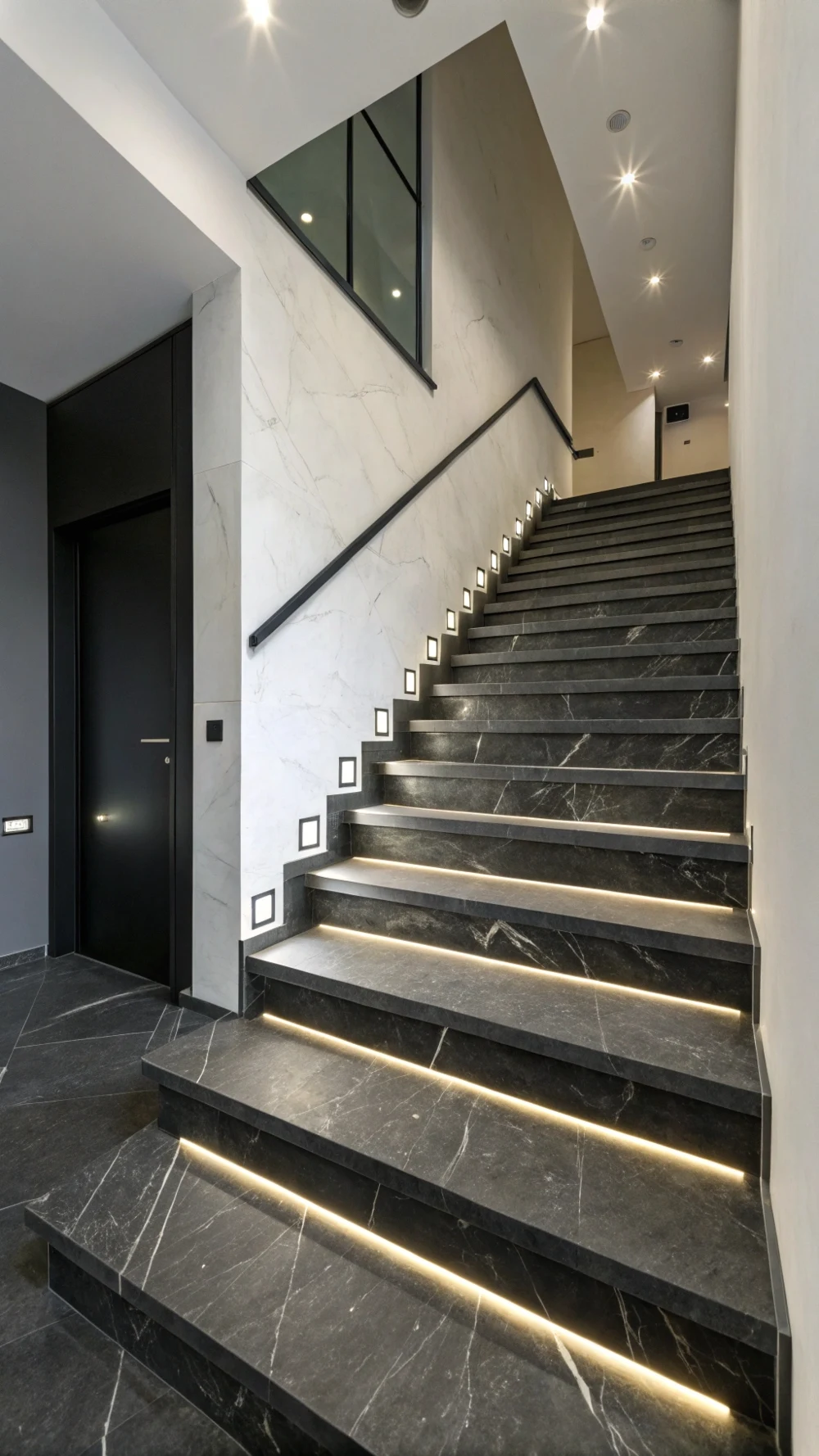 Ultra-Modern Motion Sensor Step Lights for Indoor Stairs