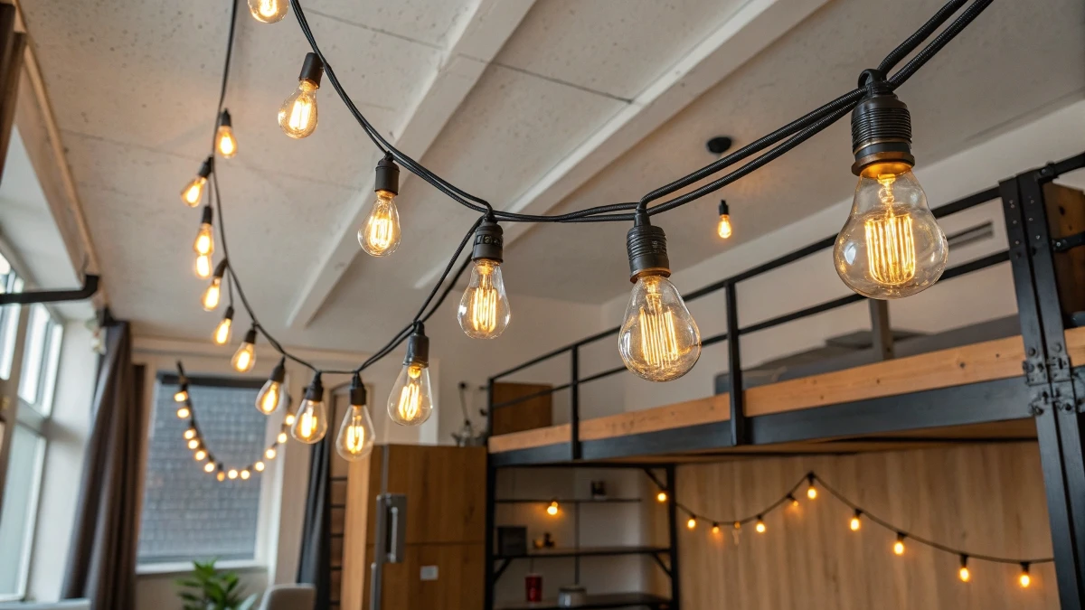 Vintage Edison Bulb String