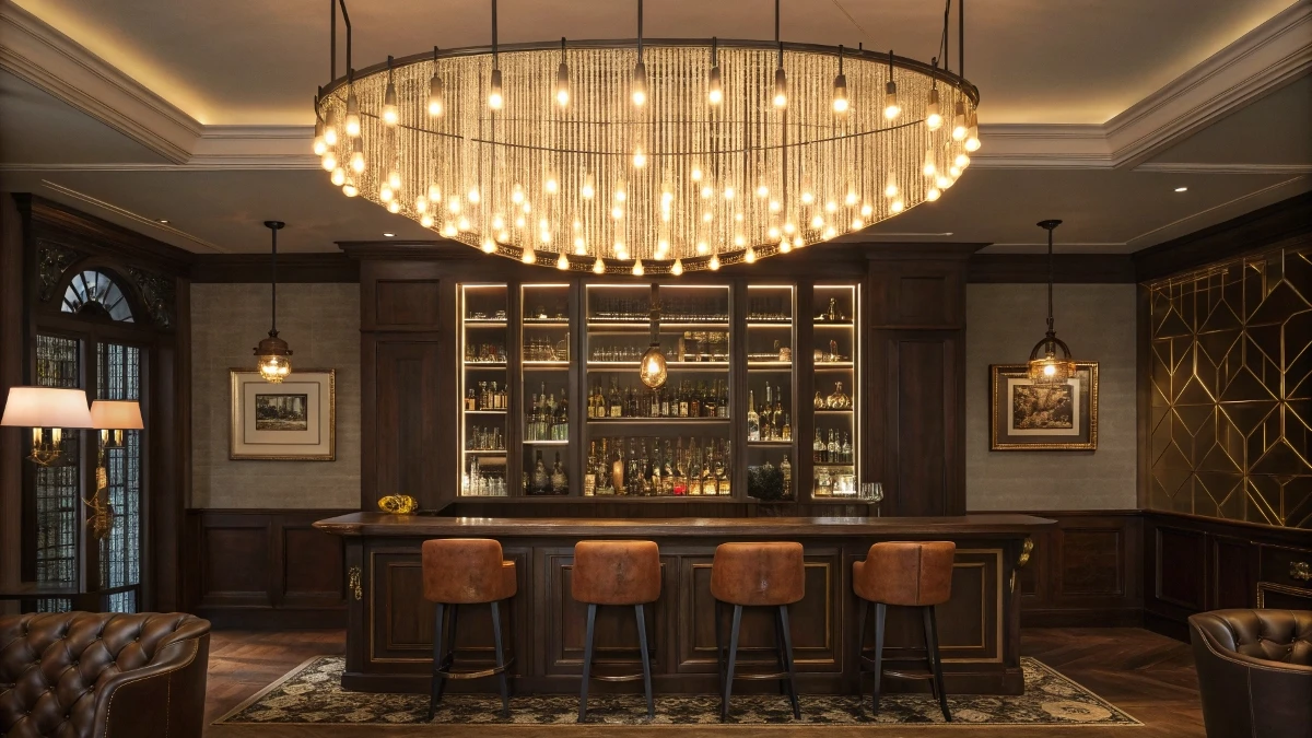 Vintage Filament Chandelier