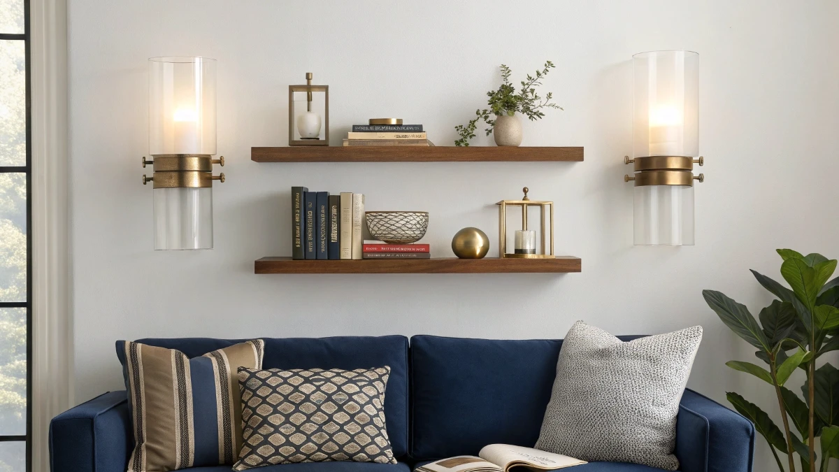 Wall Sconces for Space-Saving Elegance
