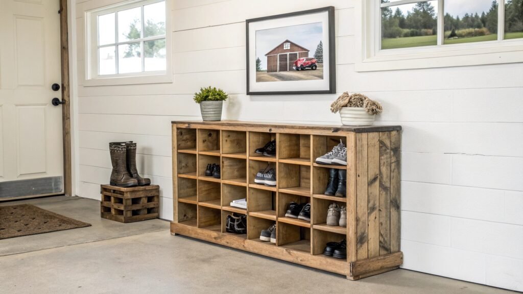 Whimsical Garage Shoe Storage Ideas That Blend Function & Style Without Breaking the Bank