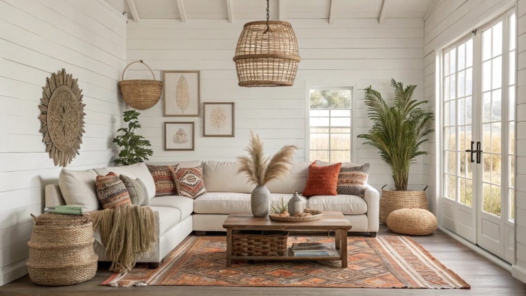 Stunning Picturesque Farmhouse Living Room Ideas Full of Character to Elevate Your Decor