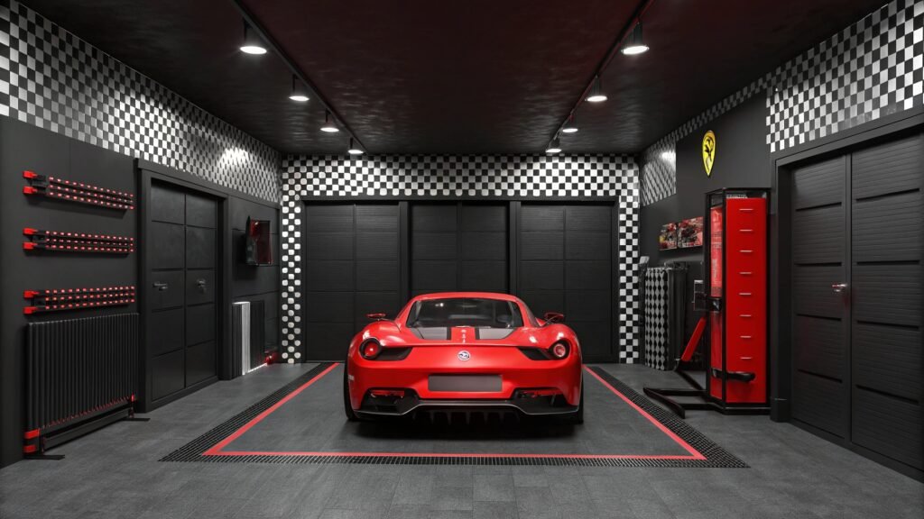 21 Daring Black Garage Interior Wall Ideas for a Bold Upgrade