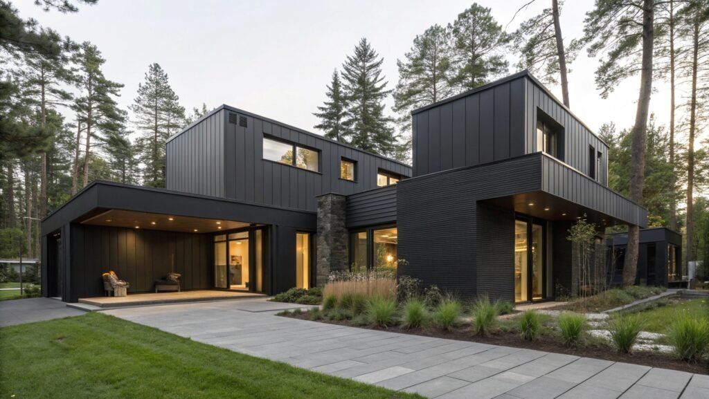 19 Daring Modern Black Farmhouse Designs That Break the Mold
