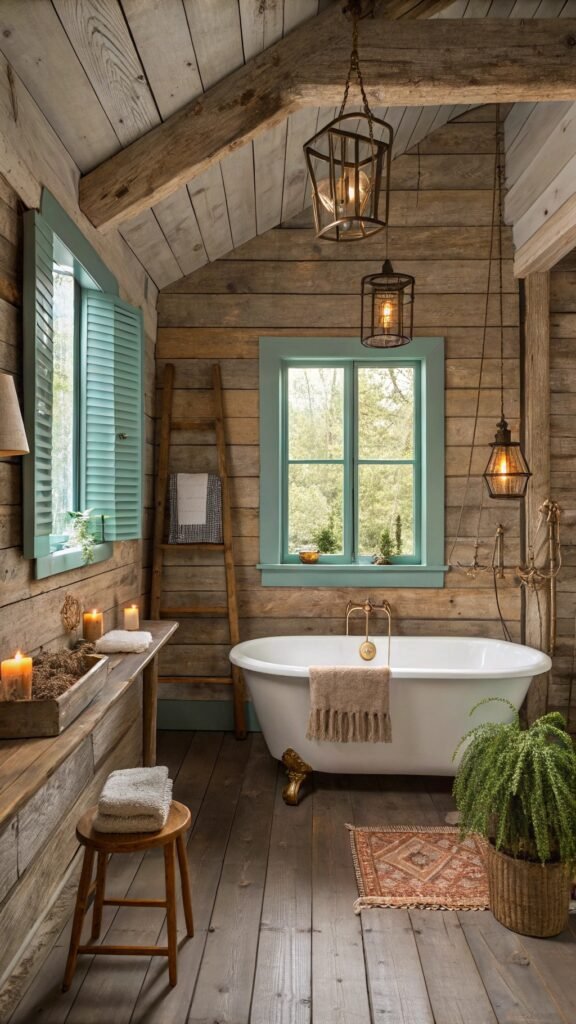 Small Farmhouse Bathroom Ideas: Blend Vintage Appeal with Contemporary Comfort in Any Size Space