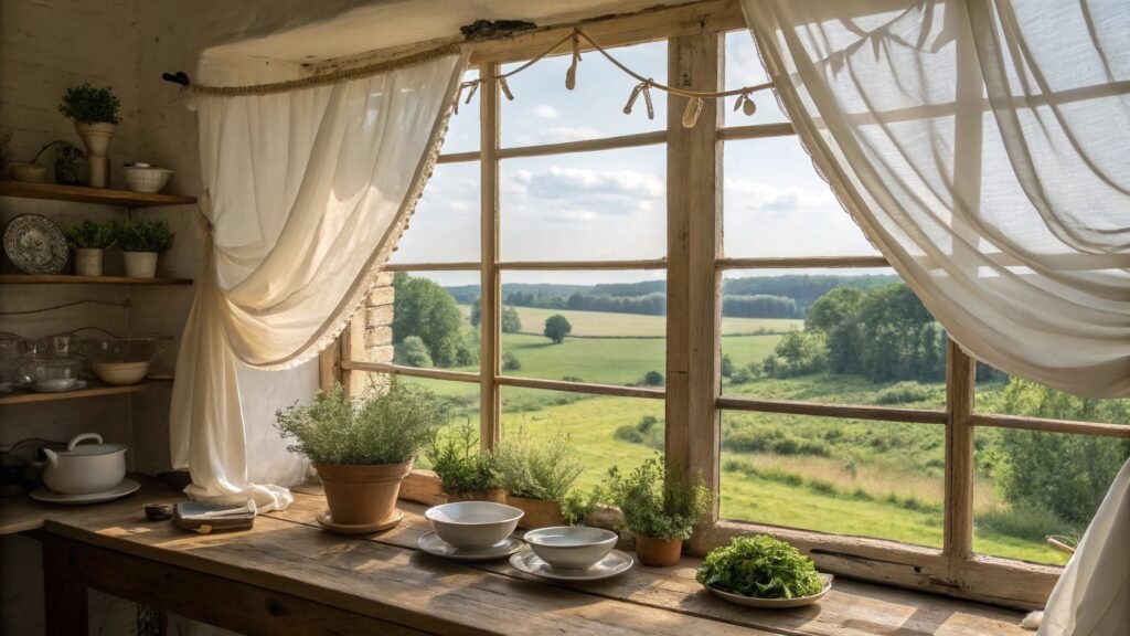 The Complete Guide to Graceful Farmhouse Window Treatment Ideas