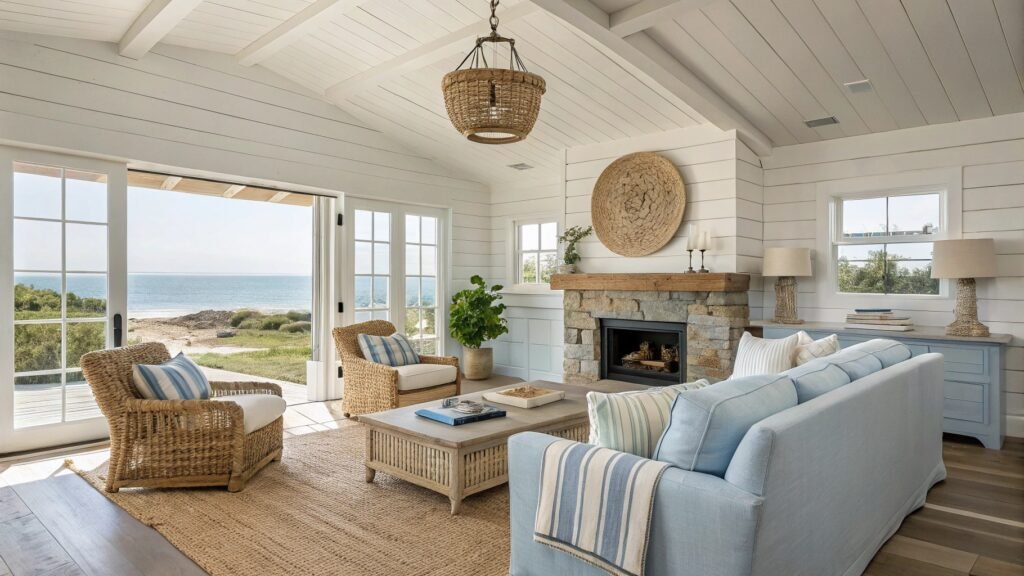 Stunning Picturesque Farmhouse Living Room Ideas Full of Character to Elevate Your Decor