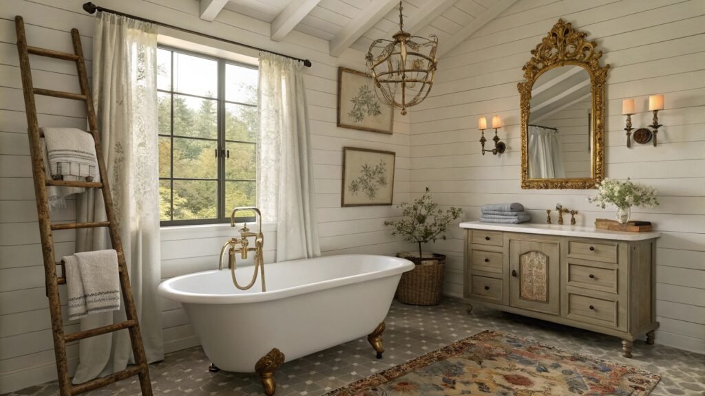 Picturesque Farmhouse Bathroom Ideas to Transform Your Space with Rustic Charm