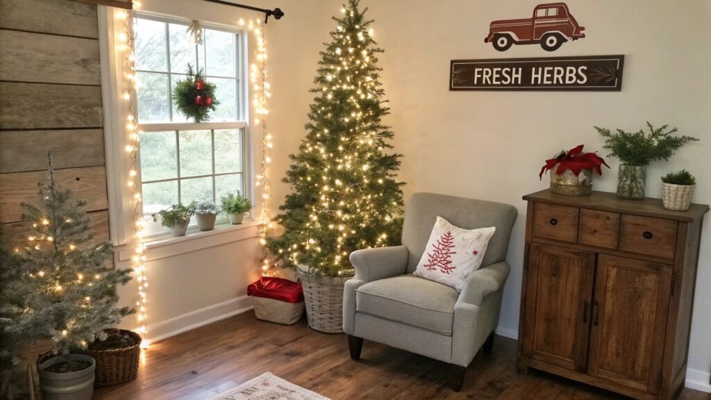 Farmhouse Christmas Décor Ideas That Bring Timeless Country Elegance Home