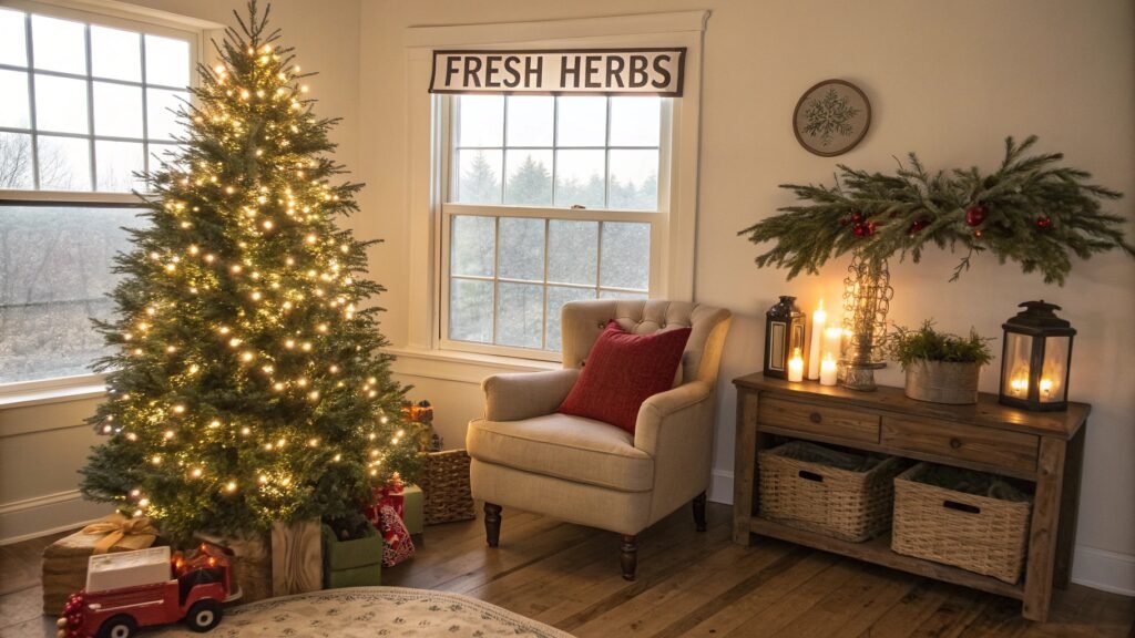 Farmhouse Christmas Décor Ideas That Bring Timeless Country Elegance Home