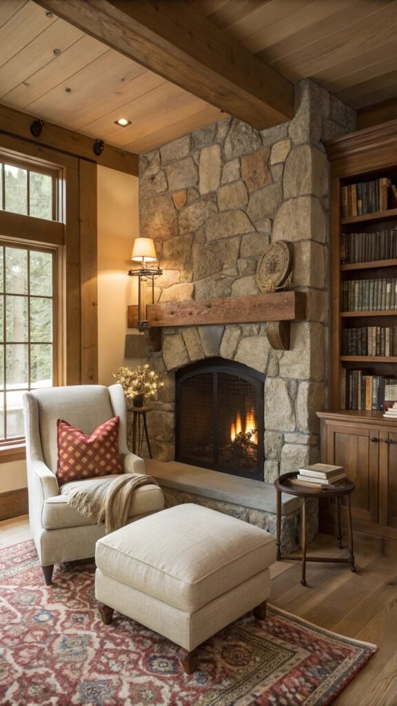 Cozy Retreat Vibes: Stunning Farmhouse Fireplace Ideas to Warm Your Heart and Home