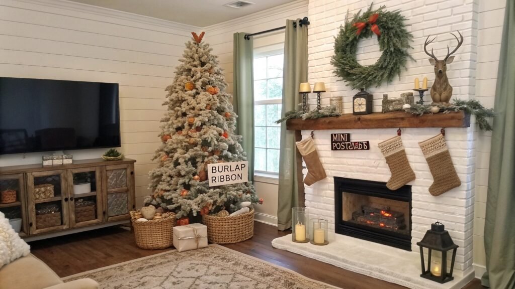 Farmhouse Christmas Décor Ideas That Bring Timeless Country Elegance Home