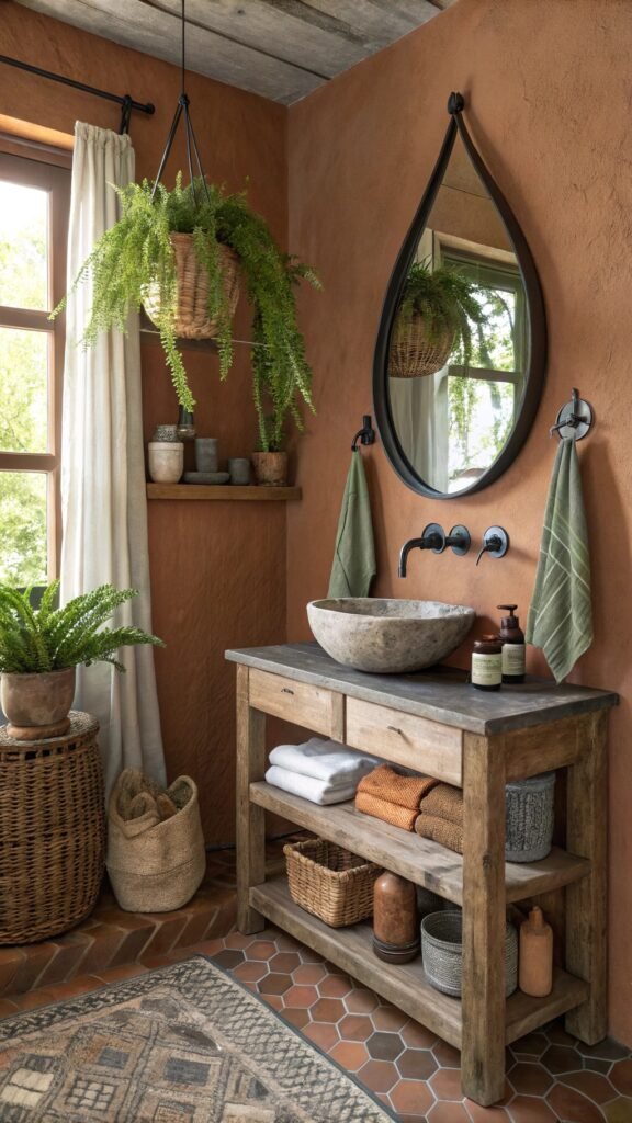 Small Farmhouse Bathroom Ideas: Blend Vintage Appeal with Contemporary Comfort in Any Size Space