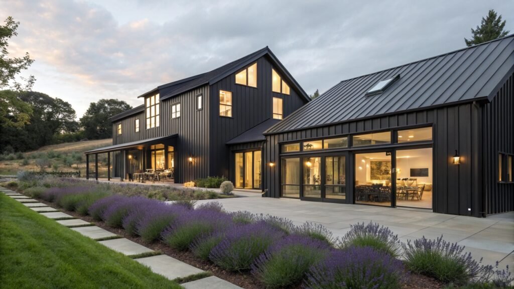 19 Daring Modern Black Farmhouse Designs That Break the Mold
