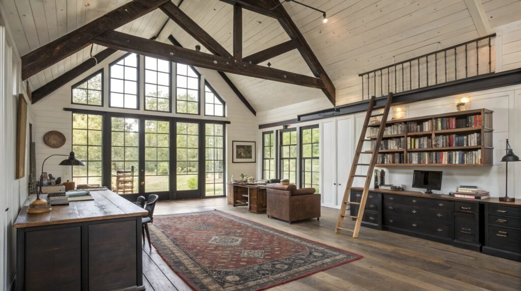 Invitingly Gritty Farmhouse Office Ideas That Master the Raw Yet Refined Aesthetic