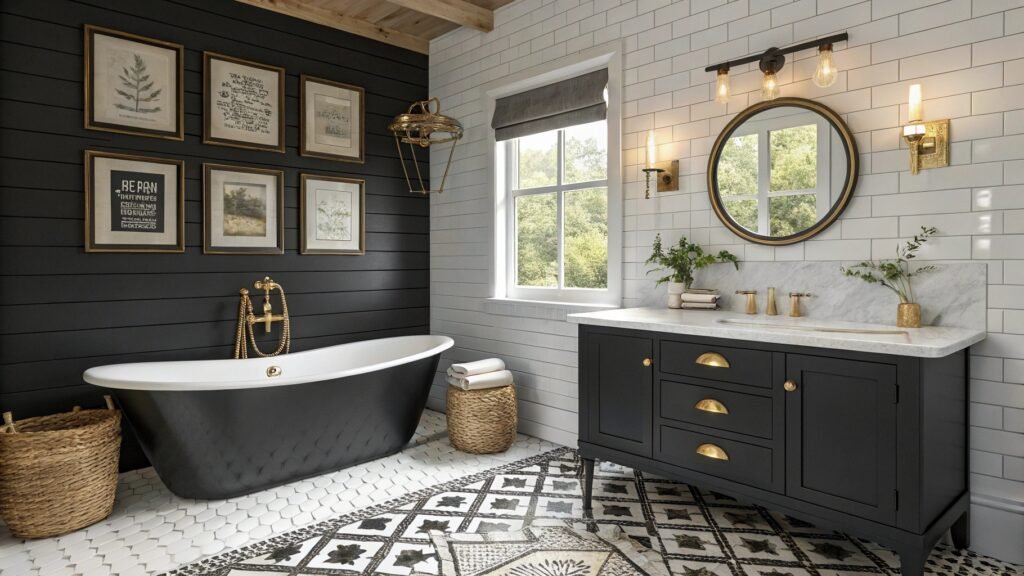 Picturesque Farmhouse Bathroom Ideas to Transform Your Space with Rustic Charm