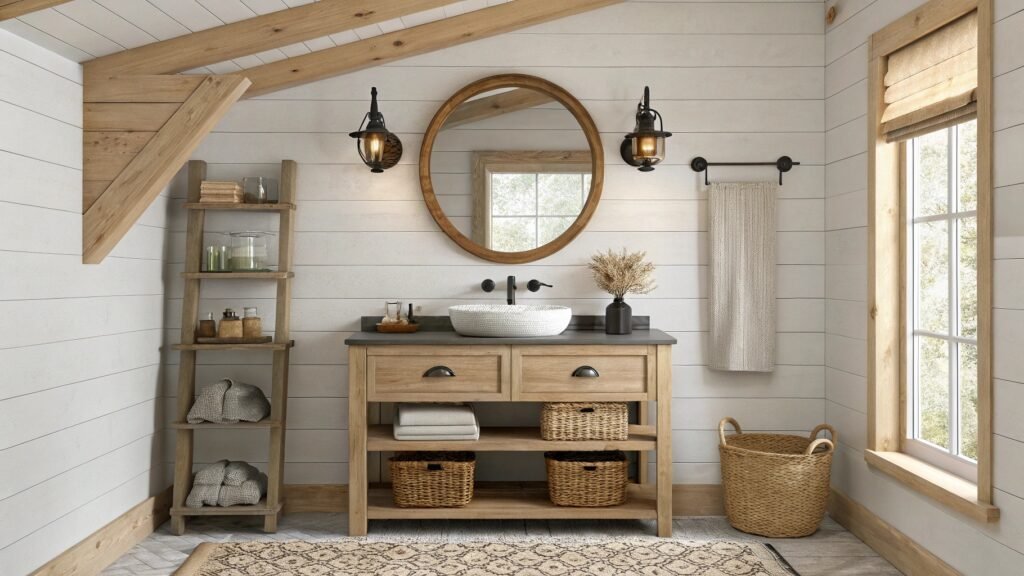 Picturesque Farmhouse Bathroom Ideas to Transform Your Space with Rustic Charm