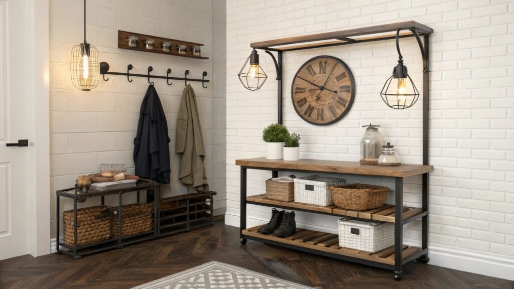 Radiant Farmhouse Entryway Ideas to Elevate Your Home's First Impression