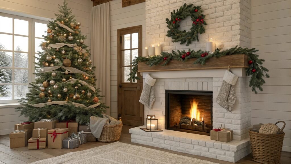Farmhouse Christmas Décor Ideas That Bring Timeless Country Elegance Home
