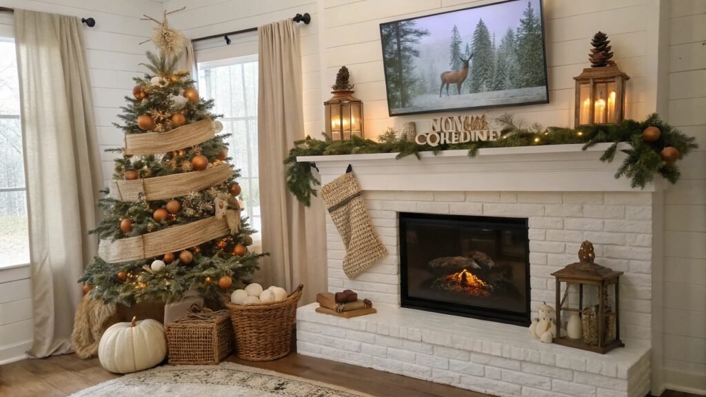 Farmhouse Christmas Décor Ideas That Bring Timeless Country Elegance Home