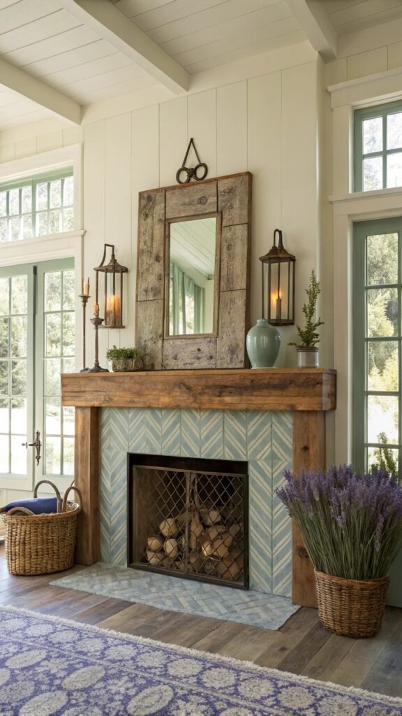 Cozy Retreat Vibes: Stunning Farmhouse Fireplace Ideas to Warm Your Heart and Home