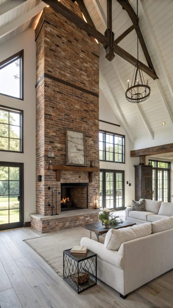 Cozy Retreat Vibes: Stunning Farmhouse Fireplace Ideas to Warm Your Heart and Home